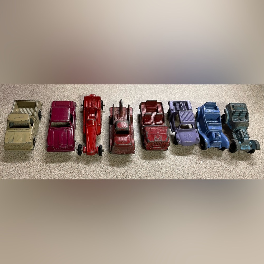 VINTAGE DIECAST METAL CARS